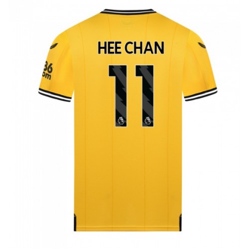 Dres Wolves Hee-chan Hwang #11 Domaci 2023-24 Kratak Rukav